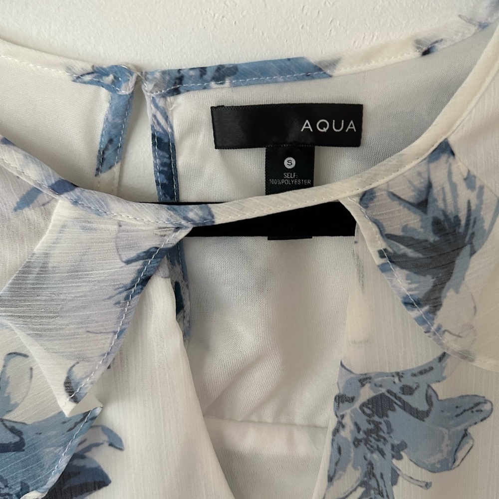 Bloomingdale’s Aqua Dress